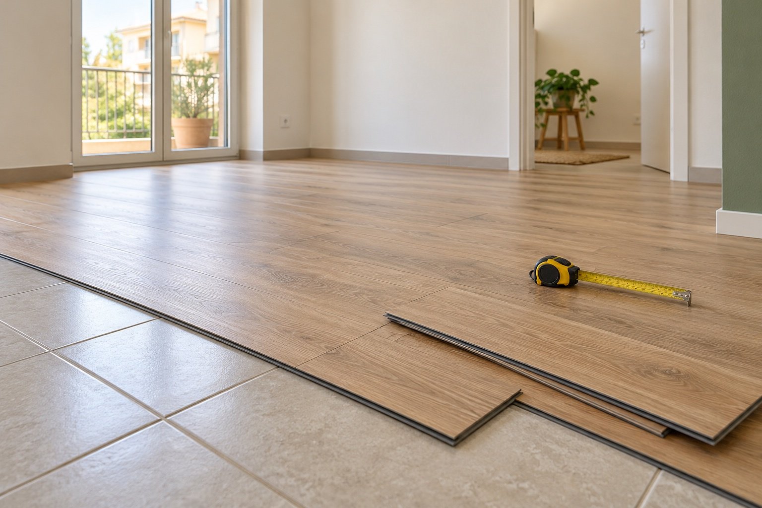 Immagine illustrativa AI: pavimenti
